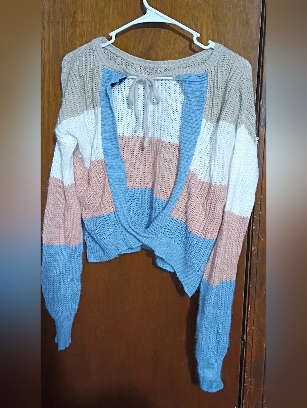 Open Back Sweater - Picture 2 of 6